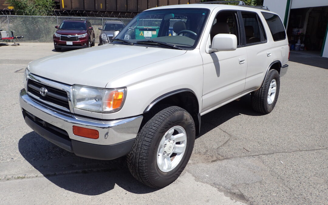 1997 TOYOTA 4 RUNNER MANUAL SHIFT